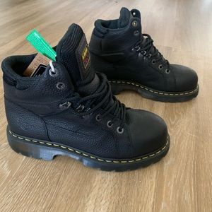 NWT Dr. Martens Industrial Grizzly steel toe boots